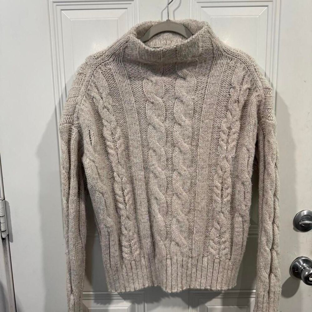 Karen-kane Women's Cream and Grey Jumper